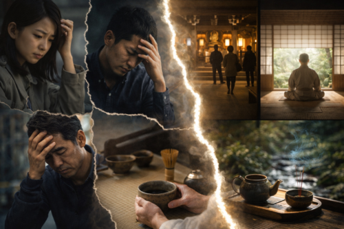 現代と伝統の対比