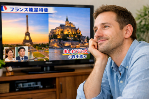 映像のフランスに憧れるフランス人