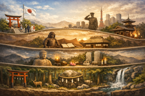 日本の精神文化を重層的に表現