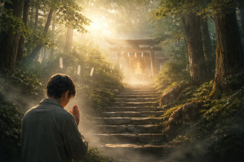 静かな森の祈り